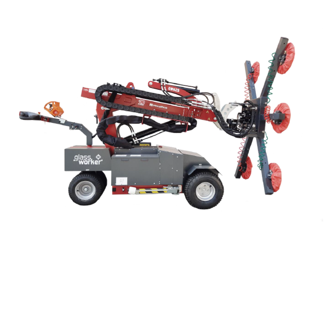 Power and versatility for glass installation