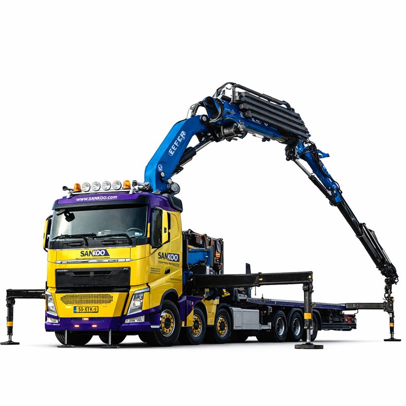 Loading crane